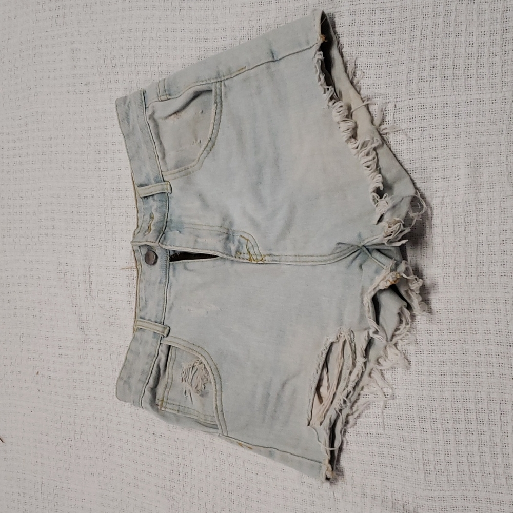 High Waisted Jean Shorts